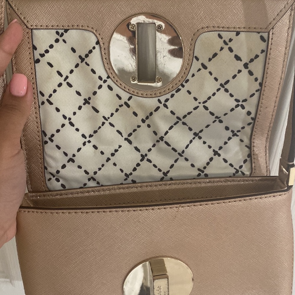 Kate Spade Rose Gold Crossbody Bag - Picture 7 of 7